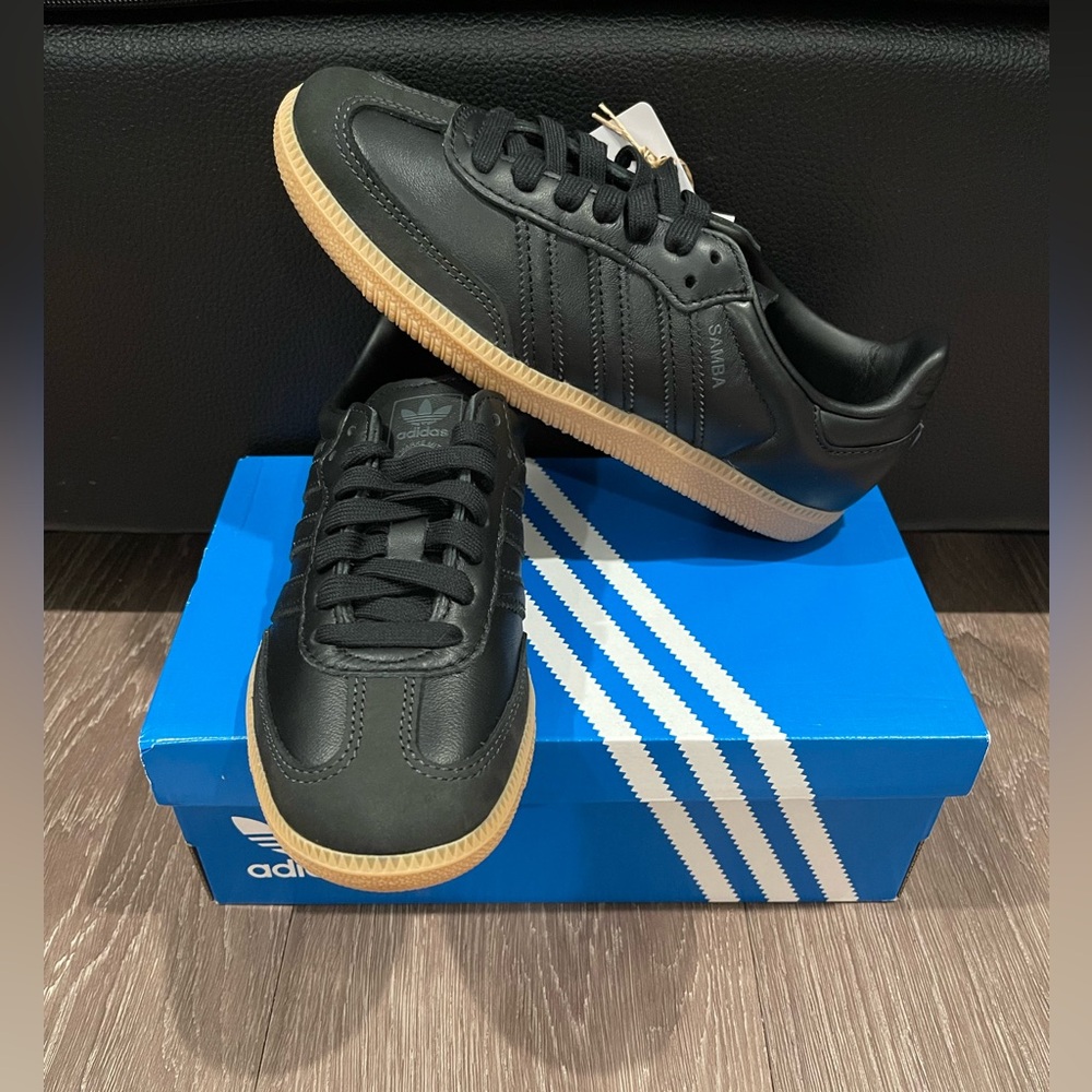 adidas Black and Tan Women's Sneakers